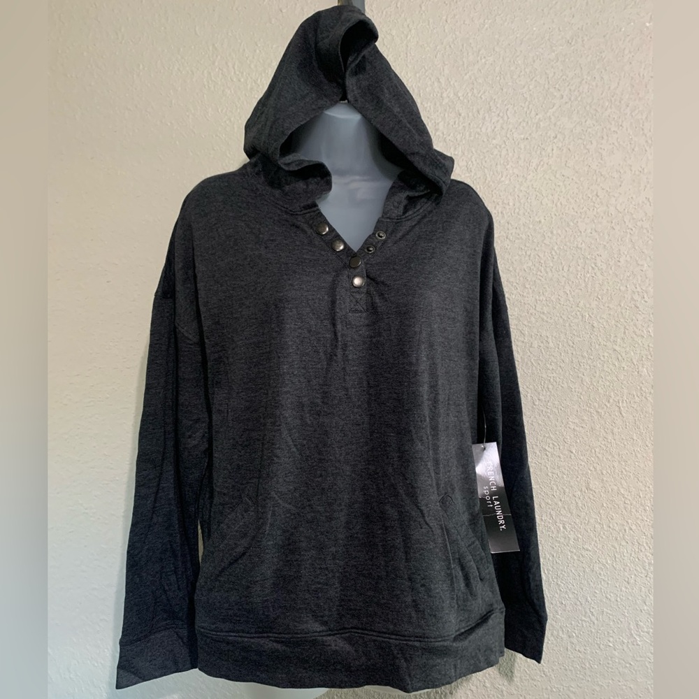 New French laundry sport pullover hoodie